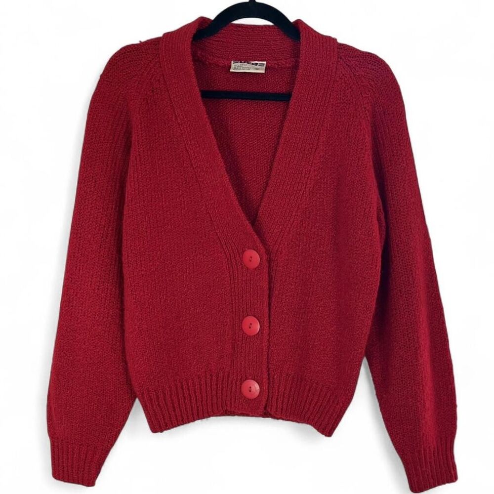 Deb Women's Red Cardigan